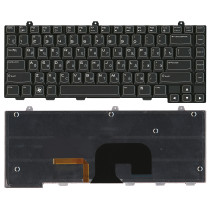 Клавиатура для ноутбука Dell Alienware M14X черная с подсветкой
