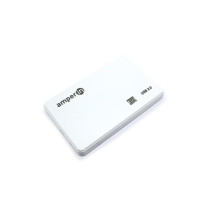 Корпус для жесткого диска Amperin AM25U2PW 2,5", USB 2.0, пластиковый, белый 2 шт