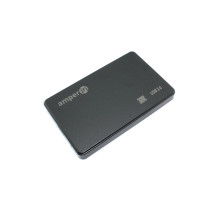 Корпус для жесткого диска Amperin AM25U3PB 2,5", USB 3.0, пластиковый, черный 2 шт