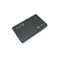 Корпус для жесткого диска Amperin AM25U3PB 2,5", USB 3.0, пластиновый, черный