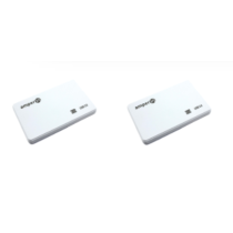 Корпус для жесткого диска Amperin AM25U3PW 2,5", USB 3.0, пластиковый, белый 2 шт