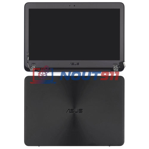 Крышка для Asus Zenbook UX305CA FHD темно-серая