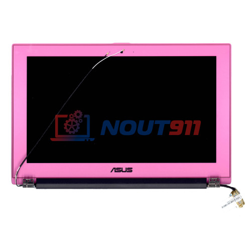 Матрица (крышка) для Asus UX21E фуксия в сборе