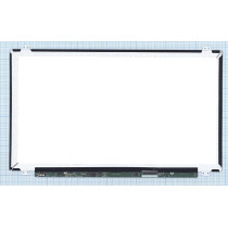 Матрица (экран) для ноутбука 15,6" LG-Philips (LG), LP156WHB(TL)(C1), LED, 40pin, HD (1366x768), SLIM, глянцевая, уши вверх-вниз, разъем справа