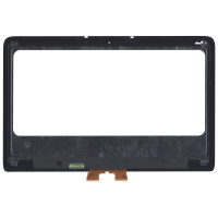 Модуль (матрица + тачскрин) для HP N133HSE-EA1 черный с рамкой