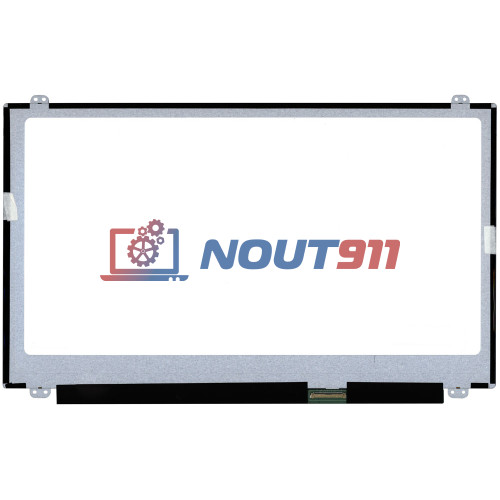 Матрица (экран) для ноутбука 15,6" CMO-Innolux, N156BGE-L31, LED, 40pin, HD (1366x768), SLIM, матовая, уши вверх-вниз, разъем справа