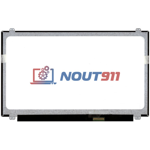 Матрица (экран) для ноутбука 15,6" CMO-Innolux, N156BGE-LA1, LED, 40pin, HD (1366x768), SLIM, матовая, уши вверх-вниз, разъем справа