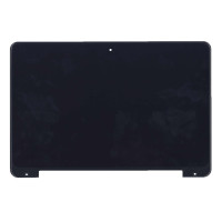 Модуль (матрица + тачскрин) для Asus TP200SA EeeBook E205SA черный с рамкой