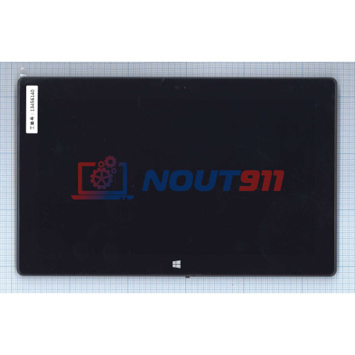 Модуль (матрица + тачскрин) Microsoft Surface RT черный с рамкой