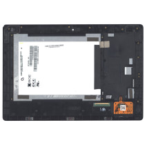 Модуль (матрица + тачскрин) для Lenovo IdeaTab S6000 черный с рамкой