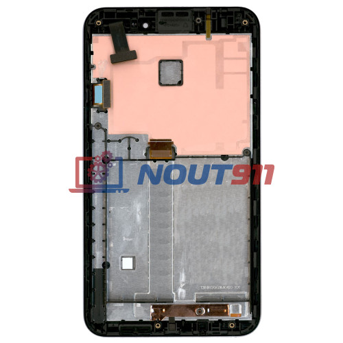 Модуль (матрица + тачскрин) для Asus Fonepad Note 6 ME560CG черный с рамкой