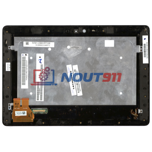 Модуль (матрица + тачскрин) для Asus PadFone 3 A80 Station черный с рамкой