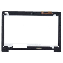 Модуль (матрица + тачскрин) для Asus S400 HD TCP14F21 черный с рамкой