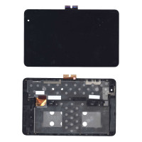 Модуль (матрица + тачскрин) для Dell Venue 8 Pro черный с рамкой