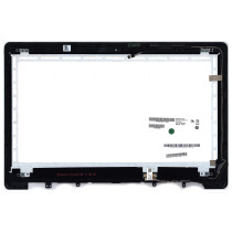 Модуль (матрица + тачскрин) для Asus S551LB черный с рамкой