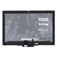 Модуль (матрица + тачскрин) для Lenovo ThinkPad X13 Yoga Gen 1 черный с рамкой