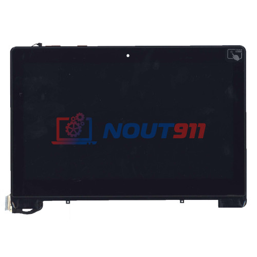 Модуль (матрица + тачскрин) для Asus VivoBook S301LA черный с рамкой
