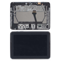 Модуль (матрица + тачскрин) для Samsung Galaxy Note 10.1" N8000 черный с рамкой