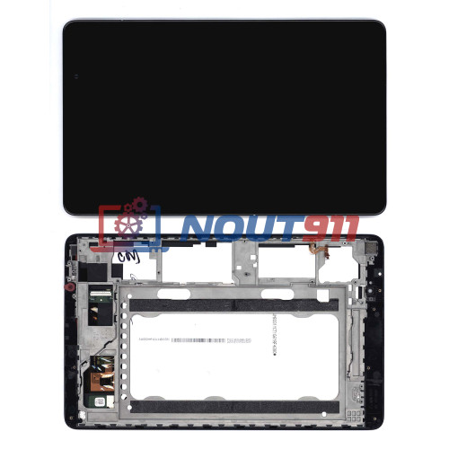 Модуль (матрица + тачскрин) для Huawei MediaPad T2 10.0 Pro черный с рамкой