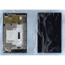Модуль (матрица + тачскрин) для Lenovo S8-50 черный с рамкой