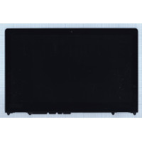 Модуль (матрица + тачскрин) для Lenovo Yoga 510-15IKB черный с рамкой