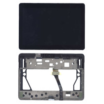 Модуль (матрица + тачскрин) для Samsung Galaxy Tab 10.1" P5100 черный с рамкой
