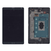 Модуль (матрица + тачскрин) для Samsung Galaxy Tab S 8.4 SM-T705 4G серый с рамкой