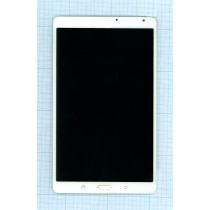 Модуль (матрица + тачскрин) для Samsung Galaxy Tab S 8.4 SM-T700 белый с рамкой