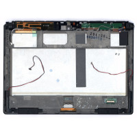 Модуль (матрица + тачскрин) для Sony Xperia Tablet S 2nd черный с рамкой