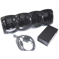 Motorola Symbol CRD5000-4000UR Четырехслотовая  зарядка терминалов mc5040 с блоком питания
