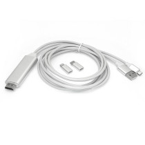 Переходник для любых телефонов на Mini HDMI (Micro USB, Tupe C Lightning)