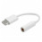 Переходник Xiaomi Type-C на mini-Jack 3.5 мм белый