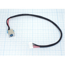 Разъем для ноутбука Acer Aspire 7250 c кабелем (синий)