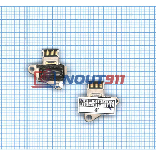 Разъем для ноутбука Apple A1534 Magsafe DC-in board, 2015
