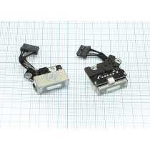 Разъем для ноутбука Apple MacBook Pro Retina 15 A1398 Mid 2012 Early 2013 MagSafe 2 с кабелем