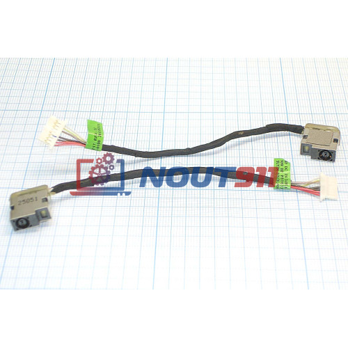 Разъем для ноутбука HP 15-AC 15-AF 15-AE 15-BN с кабелем