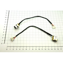 Разъем для ноутбука HY-HP051 HP Pavilion DV6-3000 DV7-4000 (10-pin 9 проводов) с длинным кабелем