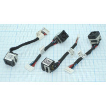 Разъем для ноутбука HY-DE017 Dell Latitude E4200 с кабелем 5 см