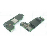 Плата питания для ноутбука HY-DE030 Dell Vostro 3300 13.3" с USB и LAN разъемами