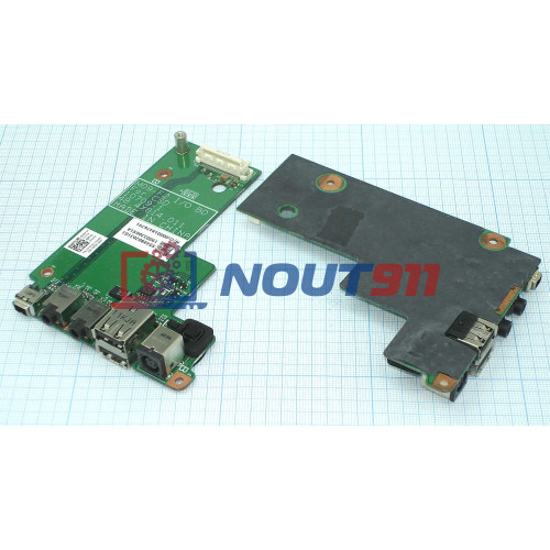 Плата питания для ноутбука HY-DE032 Dell Latitude E5500 с USB и Audio разъемами