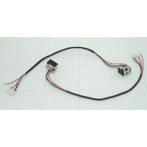 Разъем для ноутбука HY-HP025 HP Paviloin DV7-2000 DV7-3000 6pin+2pin с кабелем