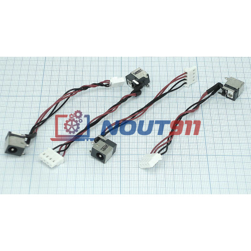 Разъем для ноутбука HY-LG006 LG-R400 LG E23 E200 E300 с кабелем