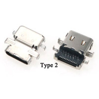 Разъем USB TYPE-C для ноутбука Lenovo ThinkPad E480 E485 E580 E585 R480 E590 VER-2