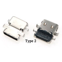 Разъем USB TYPE-C для ноутбука Lenovo ThinkPad E480 E485 E580 E585 R480 E590 VER-2