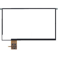 Сенсорное стекло (тачскрин) 0128 Rev:2 FPC-1 черное