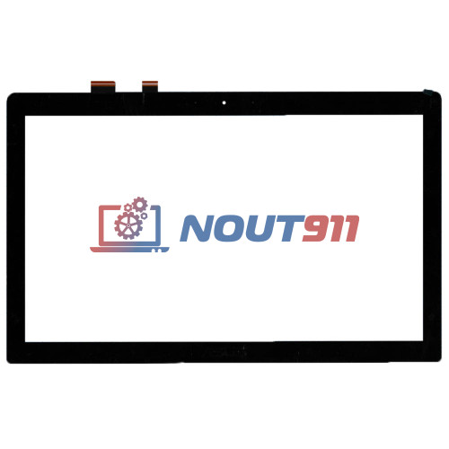 Сенсорное стекло (тачскрин) для Asus N550 Q550 Q501 черное