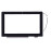 Сенсорное стекло (тачскрин) для Asus VivoBook S200 X201 X202 18140-11630100 черное c рамкой