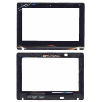 Сенсорное стекло (тачскрин) для Asus VivoBook X102BA черное с рамкой