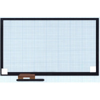 Сенсорное стекло (тачскрин) для Dell 17.3 черный