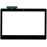 Сенсорное стекло (тачскрин) для Dell 5364R PCB-1 черное